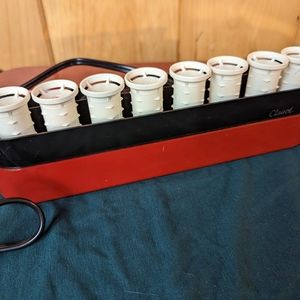 Vintage Clairol hot rollers,hair styling tools, hair care